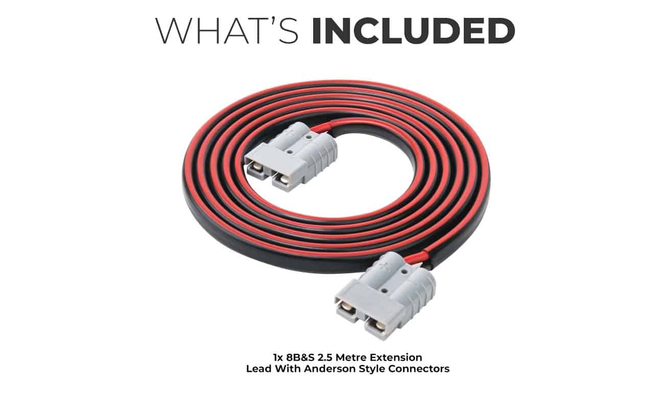 KickAss 8B&S 2.5 Metre Extension Lead With Anderson Style Connectors