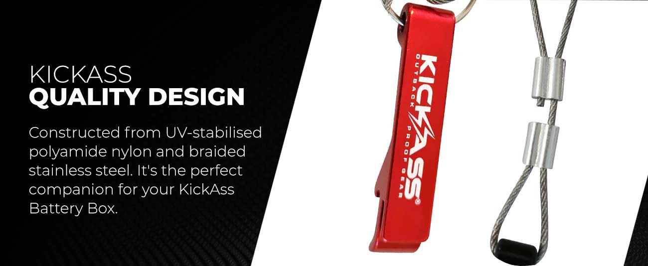 KickAss Battery Box Anderson Plug Covers