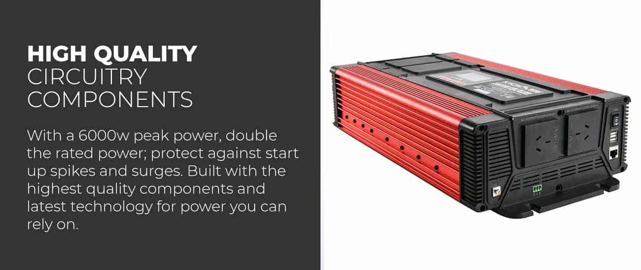 3000W Pure Sine Wave Digital Inverter