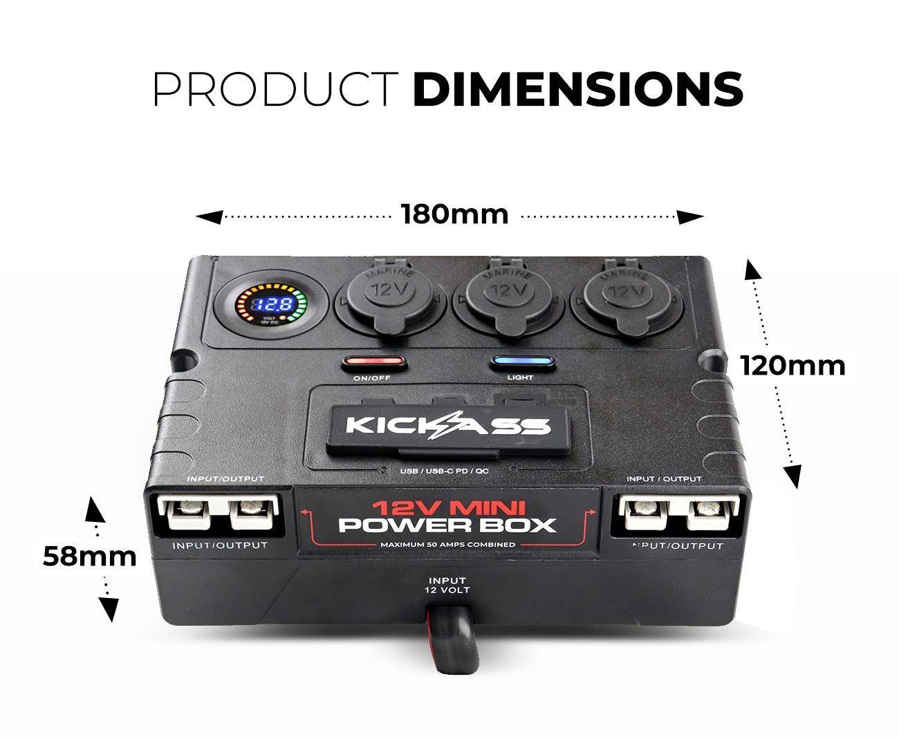 KickAss 12V Mini Power Box