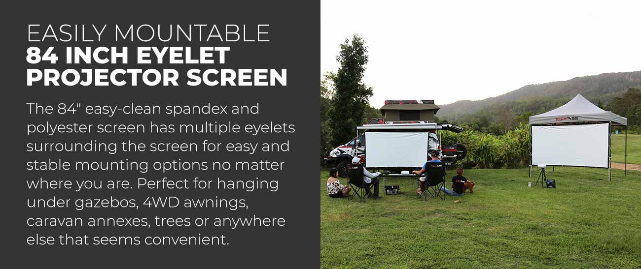 84 Inch Portable Outdoor Cinema