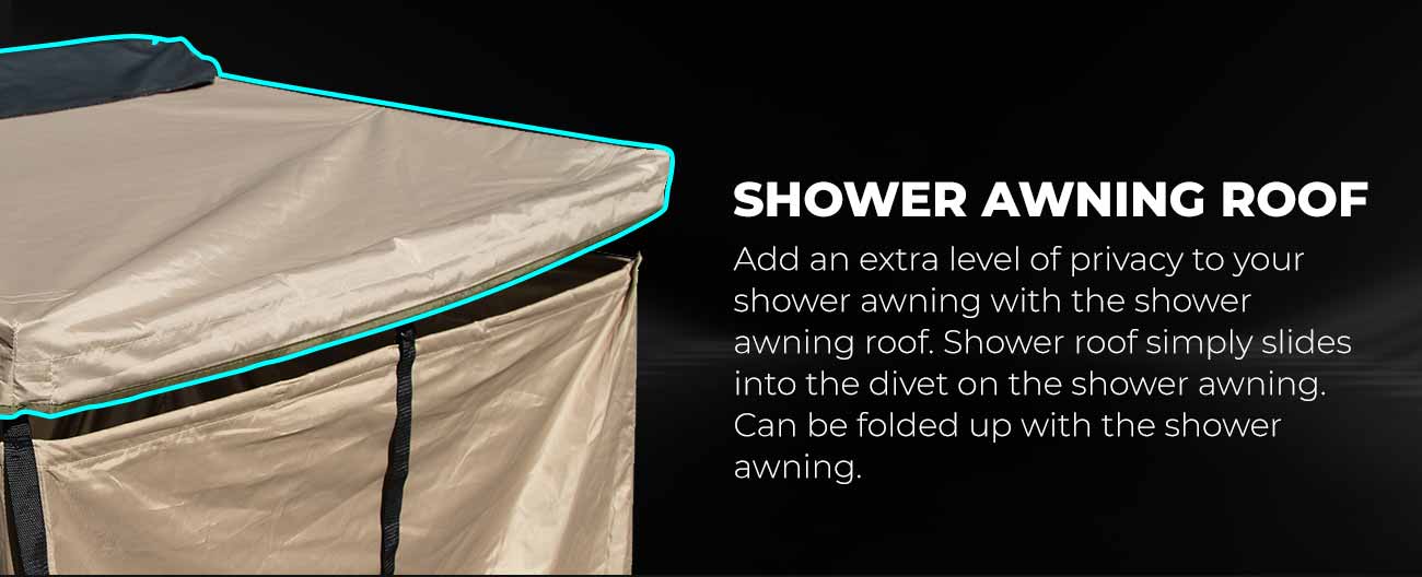 Shower Tent Awning V3 Premium Edition Shower Tent