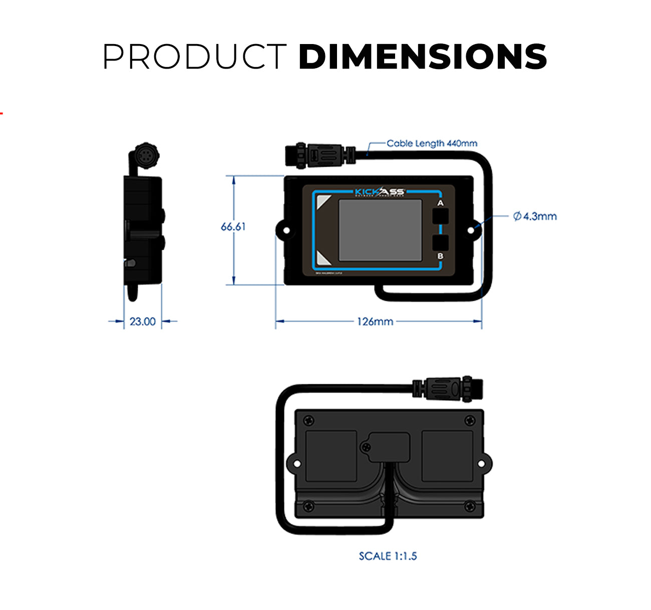 KickAss Remote Display Unit