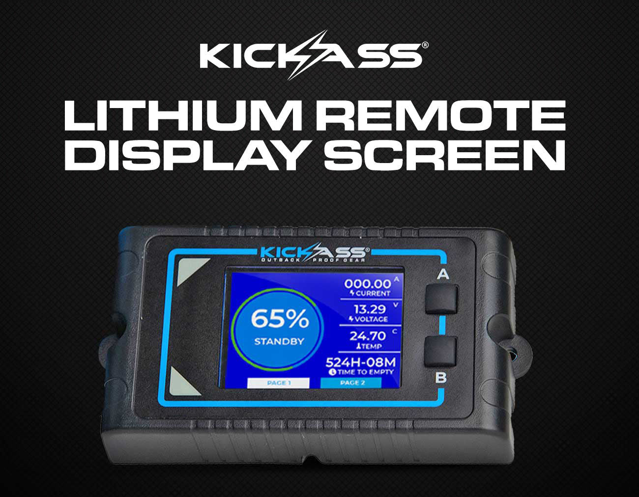 KickAss Remote Display Unit