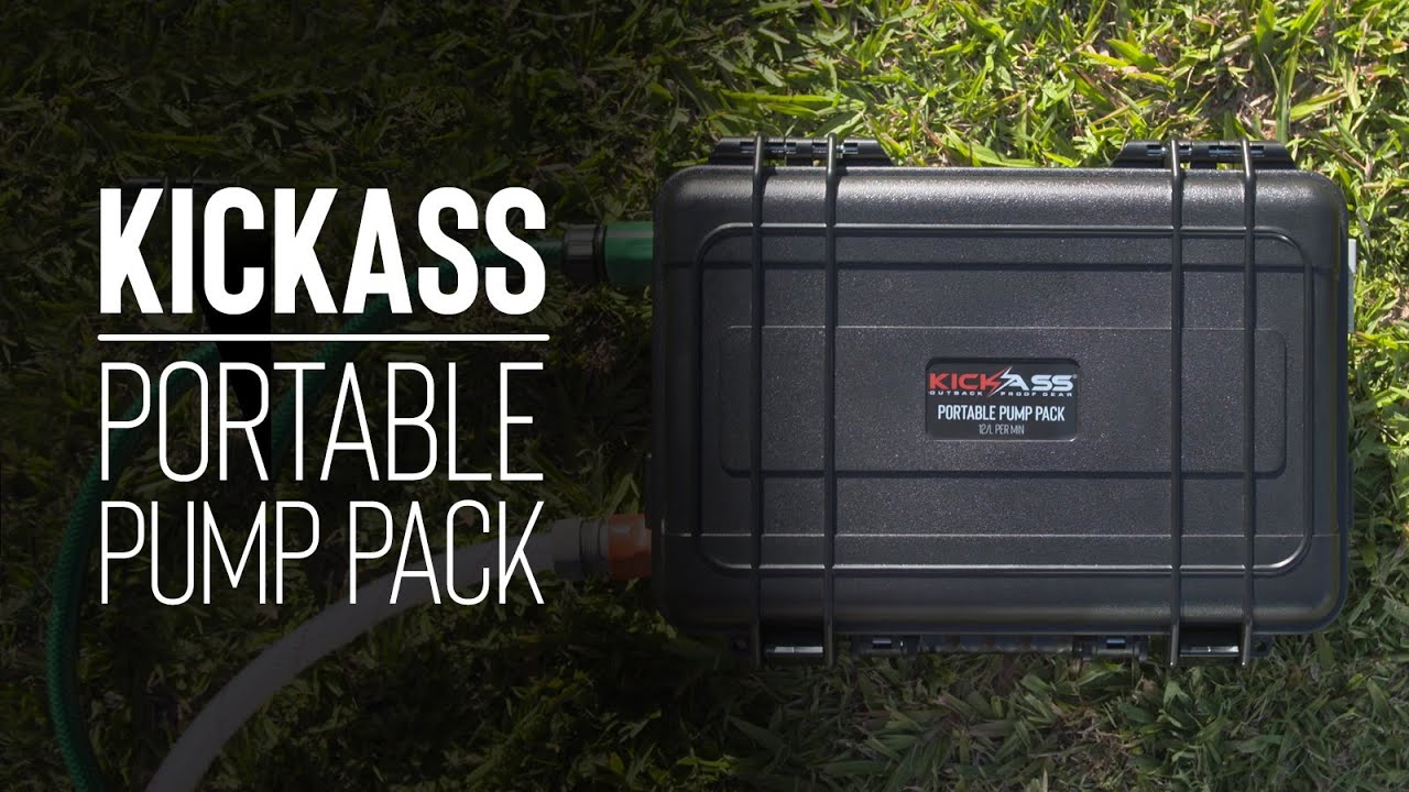 Watch Video of KickAss Portable Pump Pack 12L/min