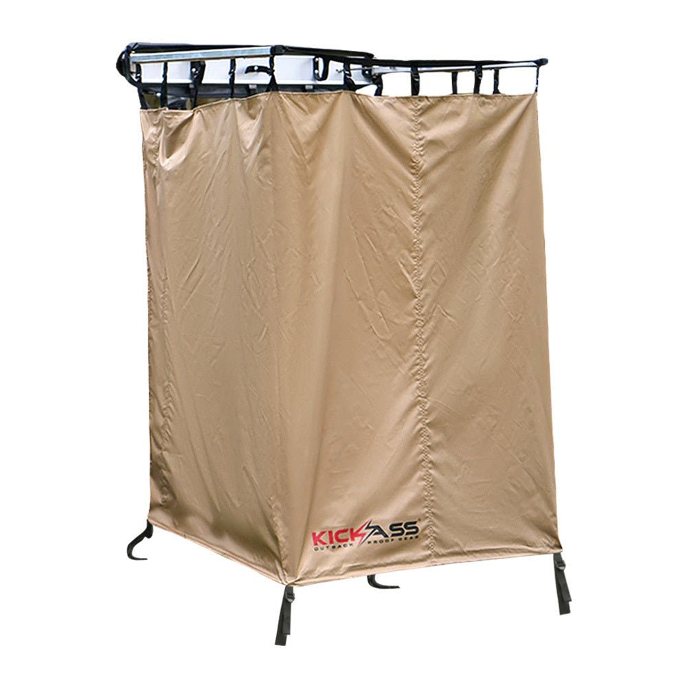 KickAss Shower Tent Awning - Instant Ensuite Tent, Toilet Tent & Camping Change Room - KickAss Products product image