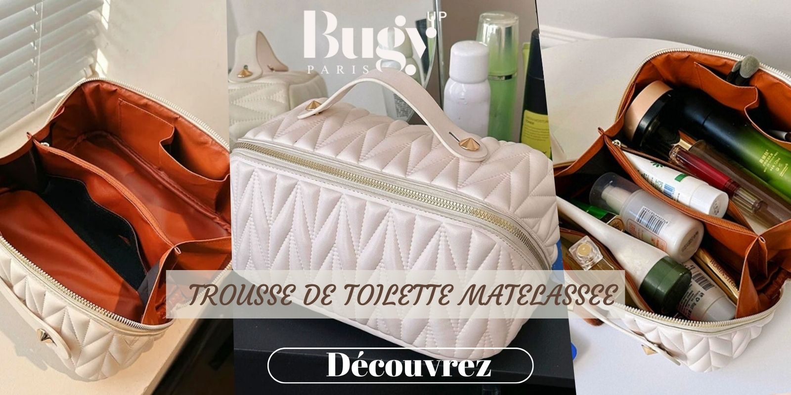 Trousse De Toilette Matelassee