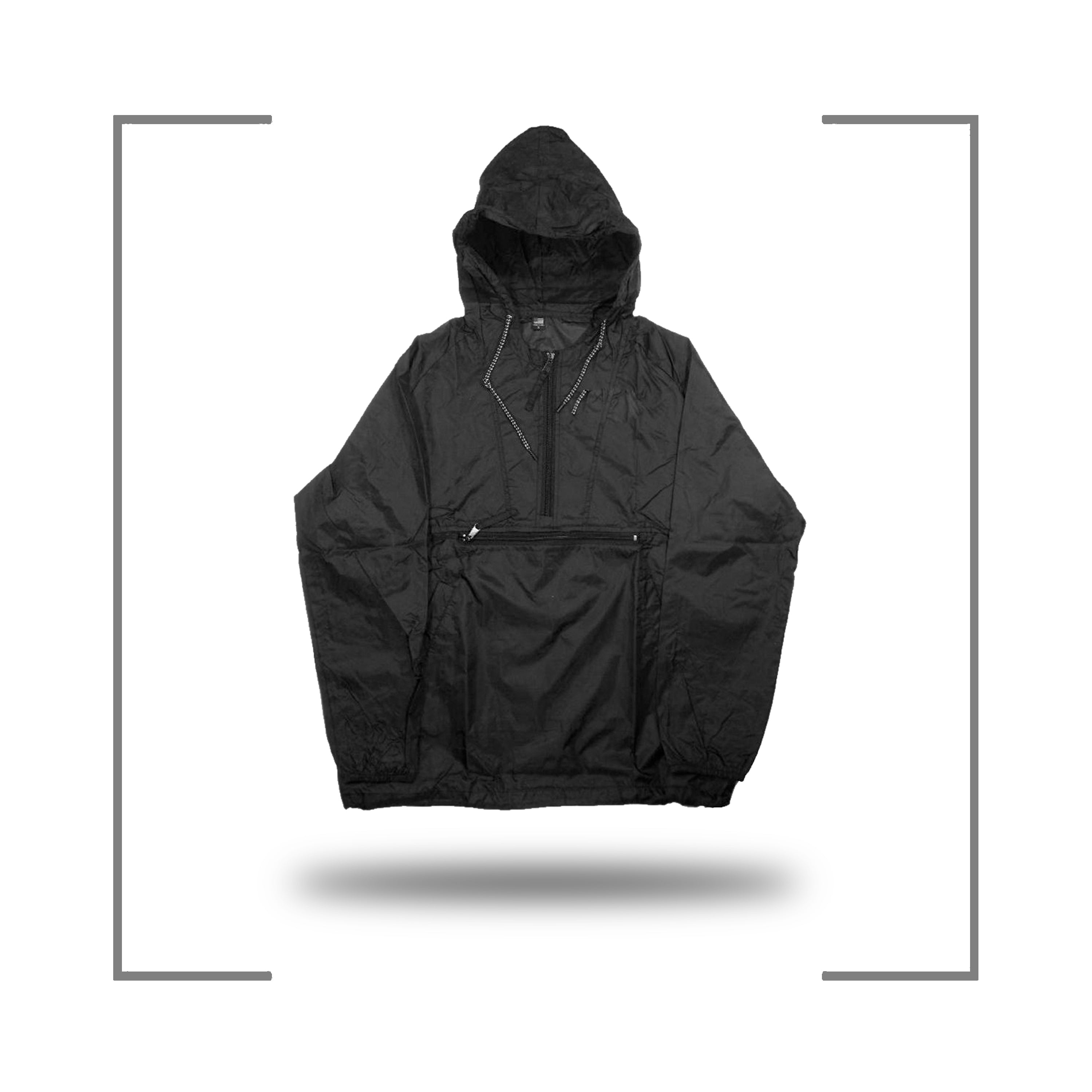 nylon jacket with hood