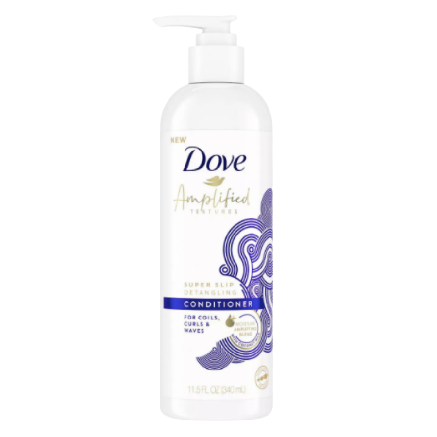 Dove Amplified Textures Super Slip Detangling Conditioner Drugstore Products | Mane Addicts