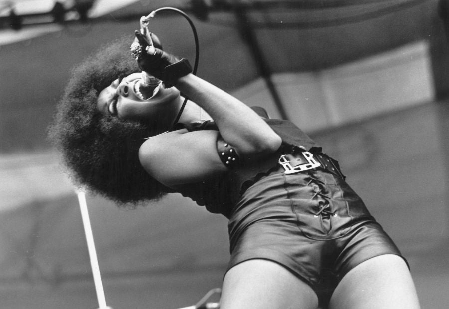 Marsha Hunt American pop singer Marsha Hunt, whose career has found greater success in the UK than the States, particularly with her rendition of Dr John's 'Walk On Gilded Splinters'. (Photo by McCarthy/Getty Images)