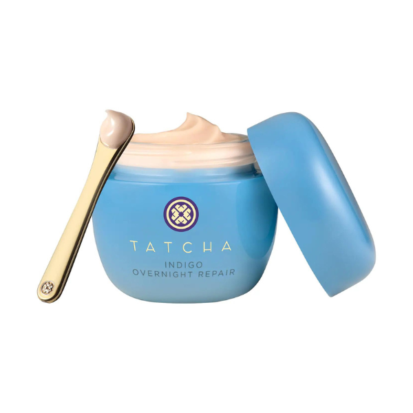 Tatcha Indigo Overnight Repair Serum in Cream Treatment | Mane Addicts