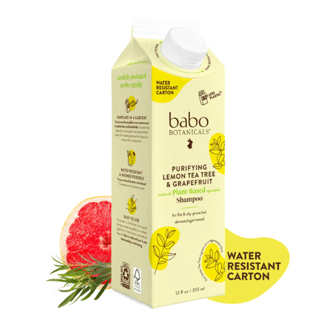 Babo Botanicals Purifying Shampoo for Flat, Oily Hair | Hey Mane