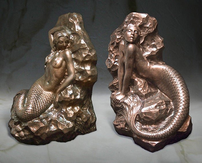 mermaid bookends