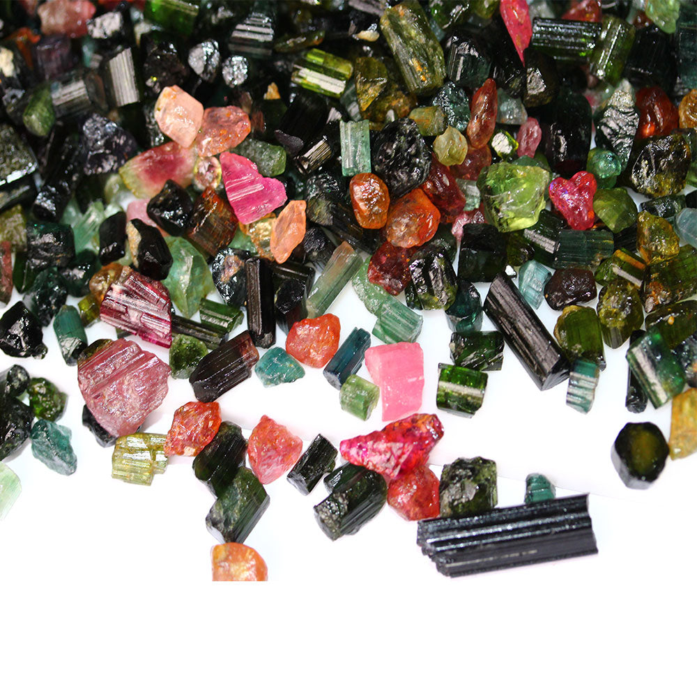 100 grams Tourmaline Rough Stone -Black Tourmaline Crystals Raw Stone