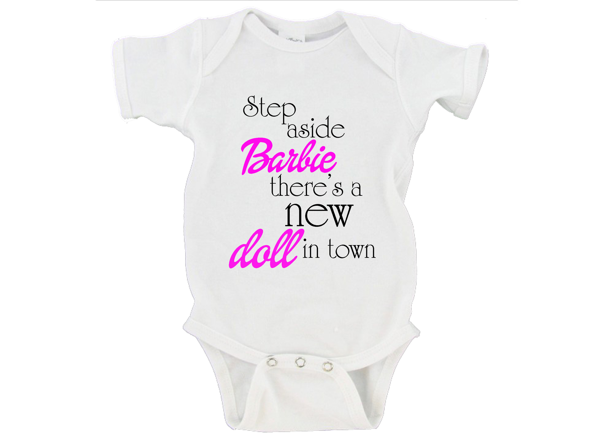 barbie baby onesie