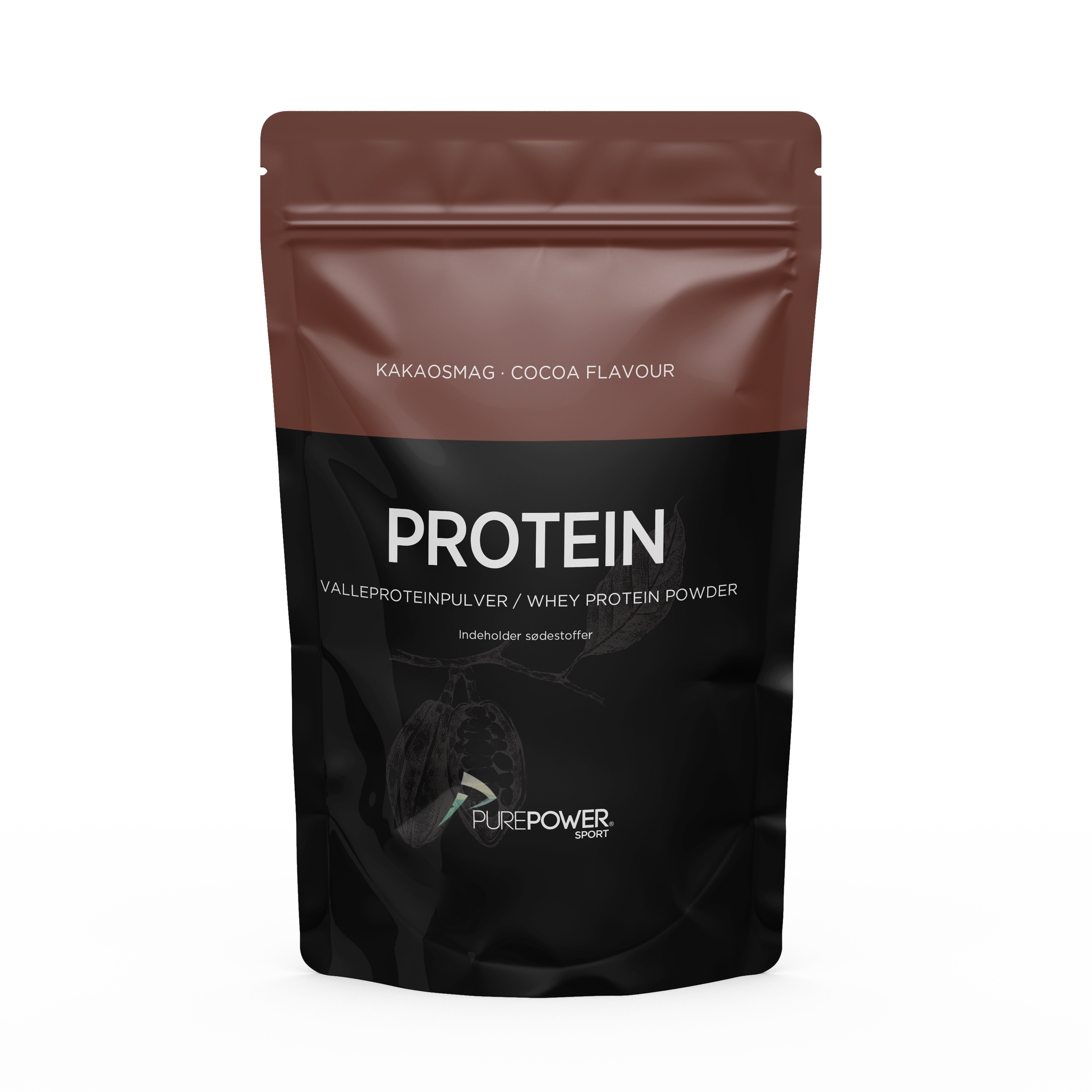 Se PurePower Proteinpulver - Valleproteindrik - Kakao 400 g hos PurePower