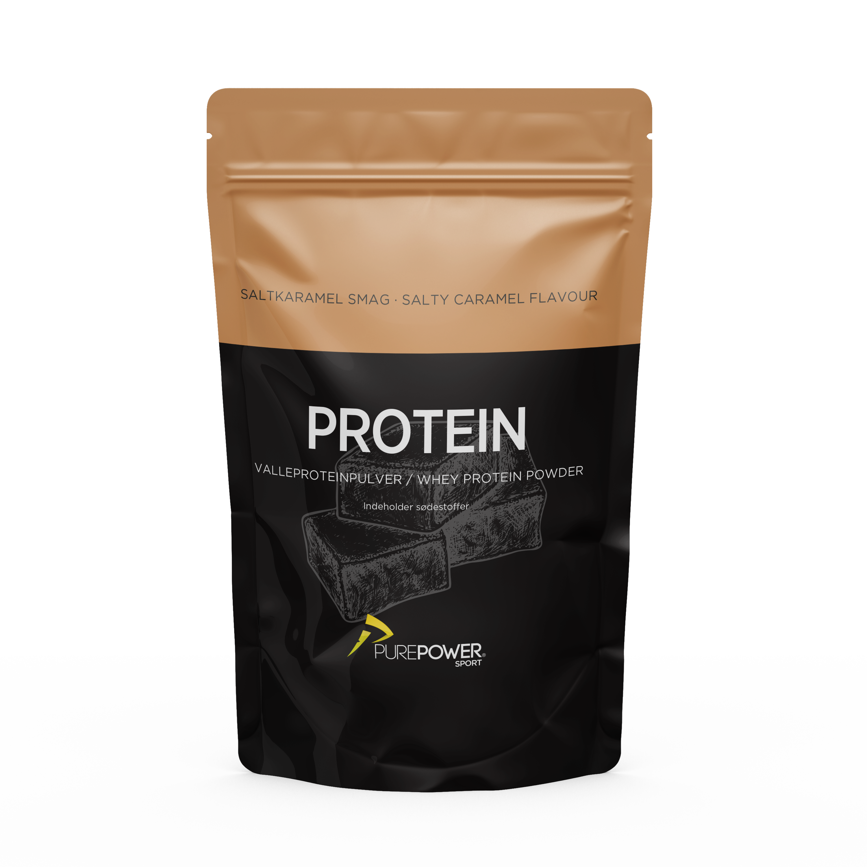 Billede af Valleprotein Saltkaramel 400 g