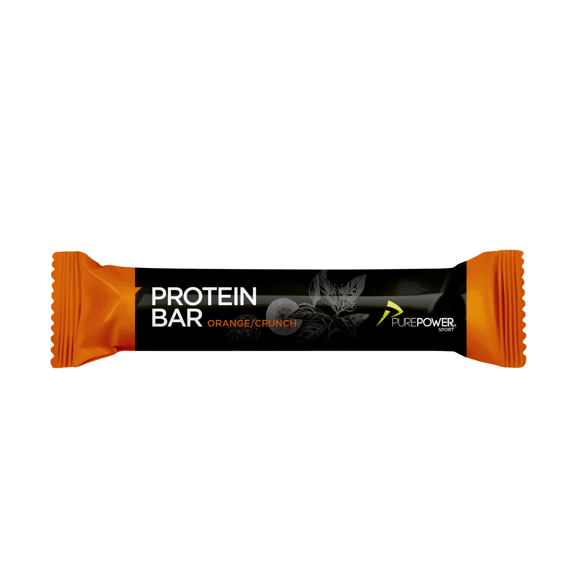 Se Protein Bar Orange Crunch 55 g hos PurePower