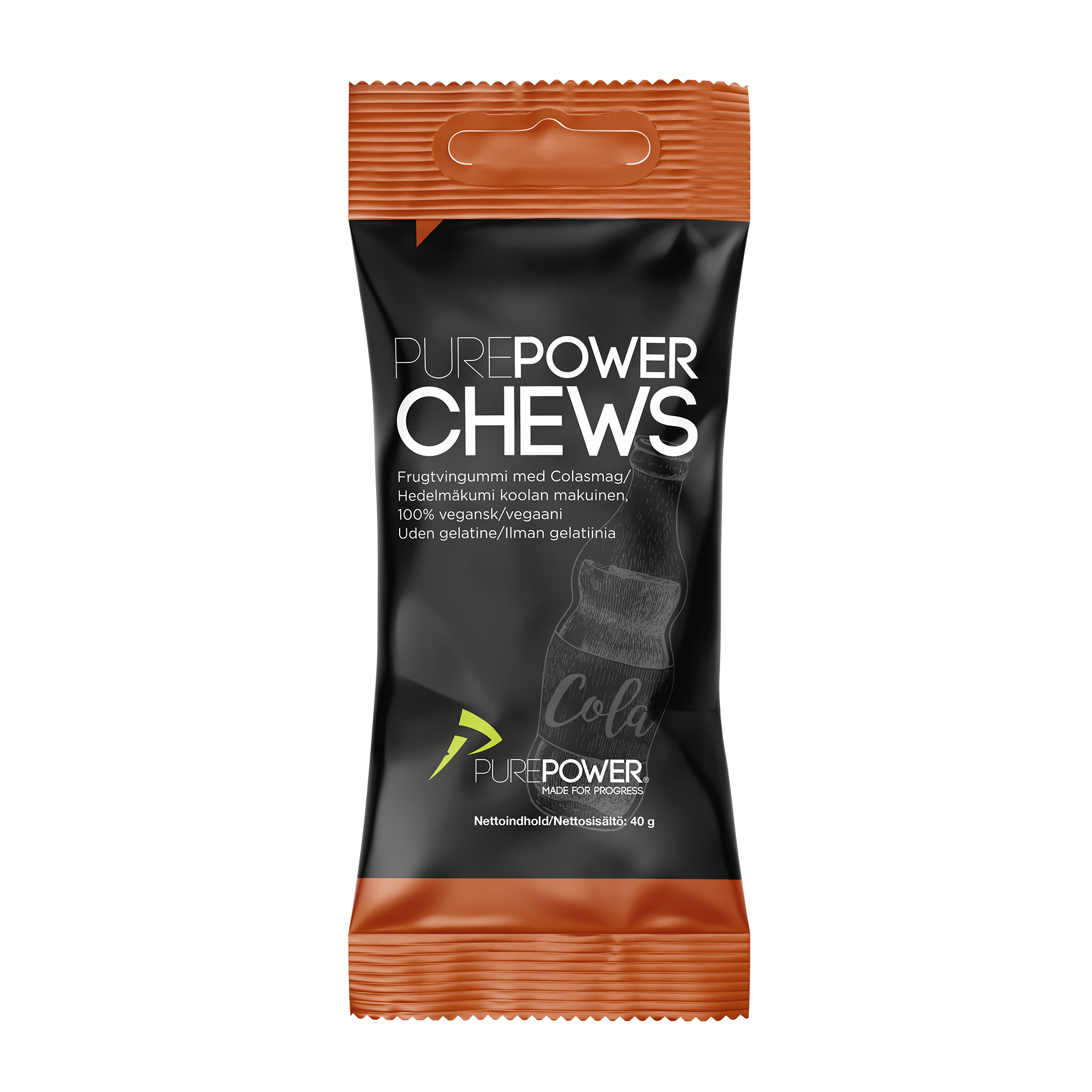 Se PurePower Cola Chews 40 g hos PurePower