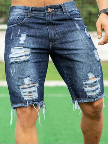 Short en jean tendance pour homme – Short en jean pour temps chaud par 808Lush