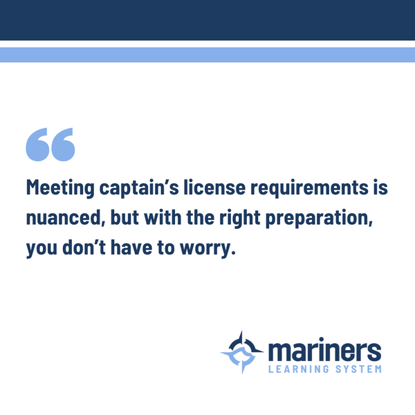 Quote: Captain’s License Requirements: Your Ultimate Checklist