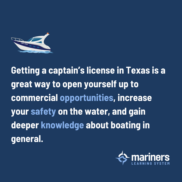 Quote Card: How To Get A Captain’s License in Texas
