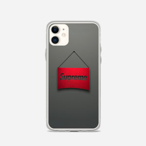 Supreme Logo Red Minimalism Iphone 12 Mini Case Iwishcase