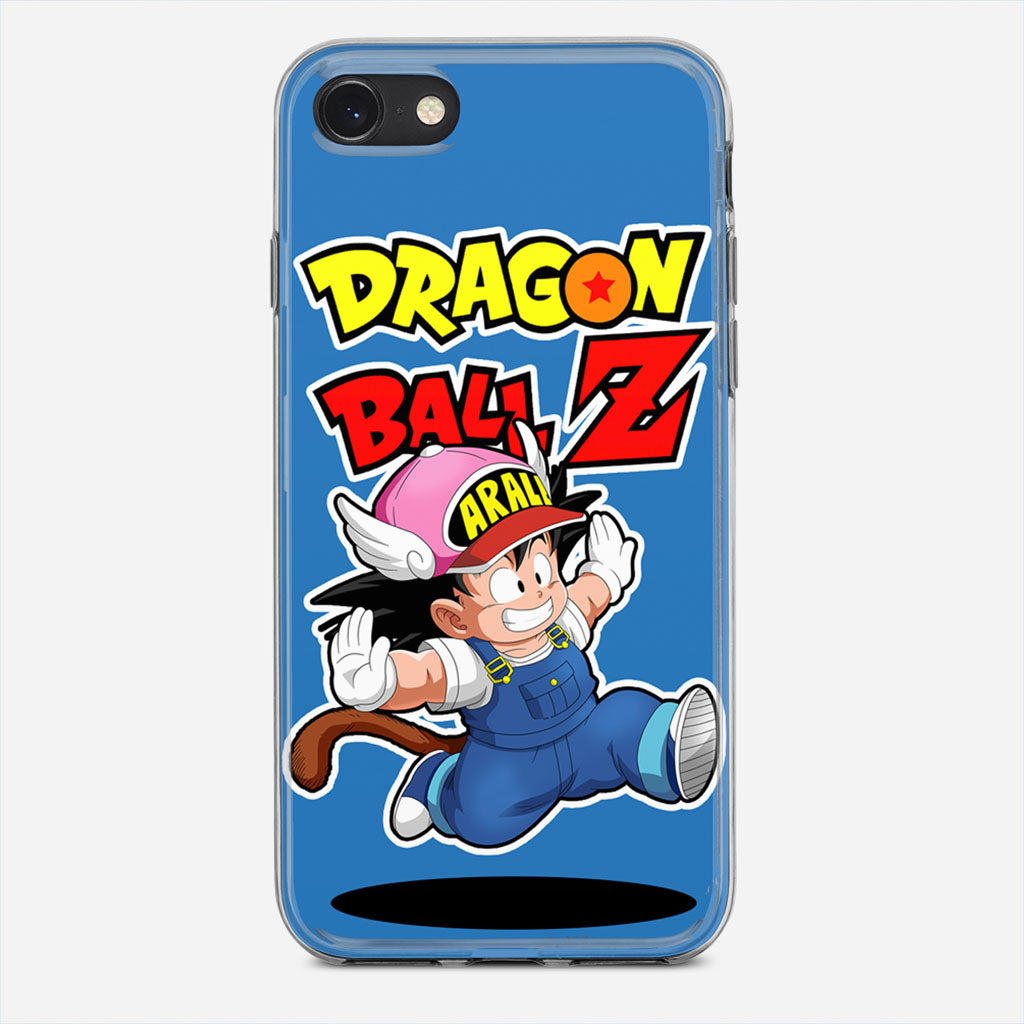 Dragonball Z Arae Happy Kid Goku iPhone SE Case – iwishcase