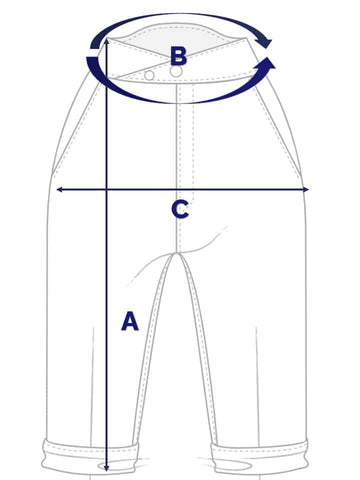 Ladies cycling shorts size guide