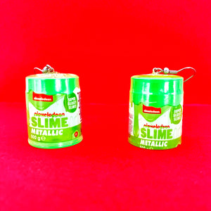 Nickelodeon Green Slime Mini Brands Earrings - INSPIQ