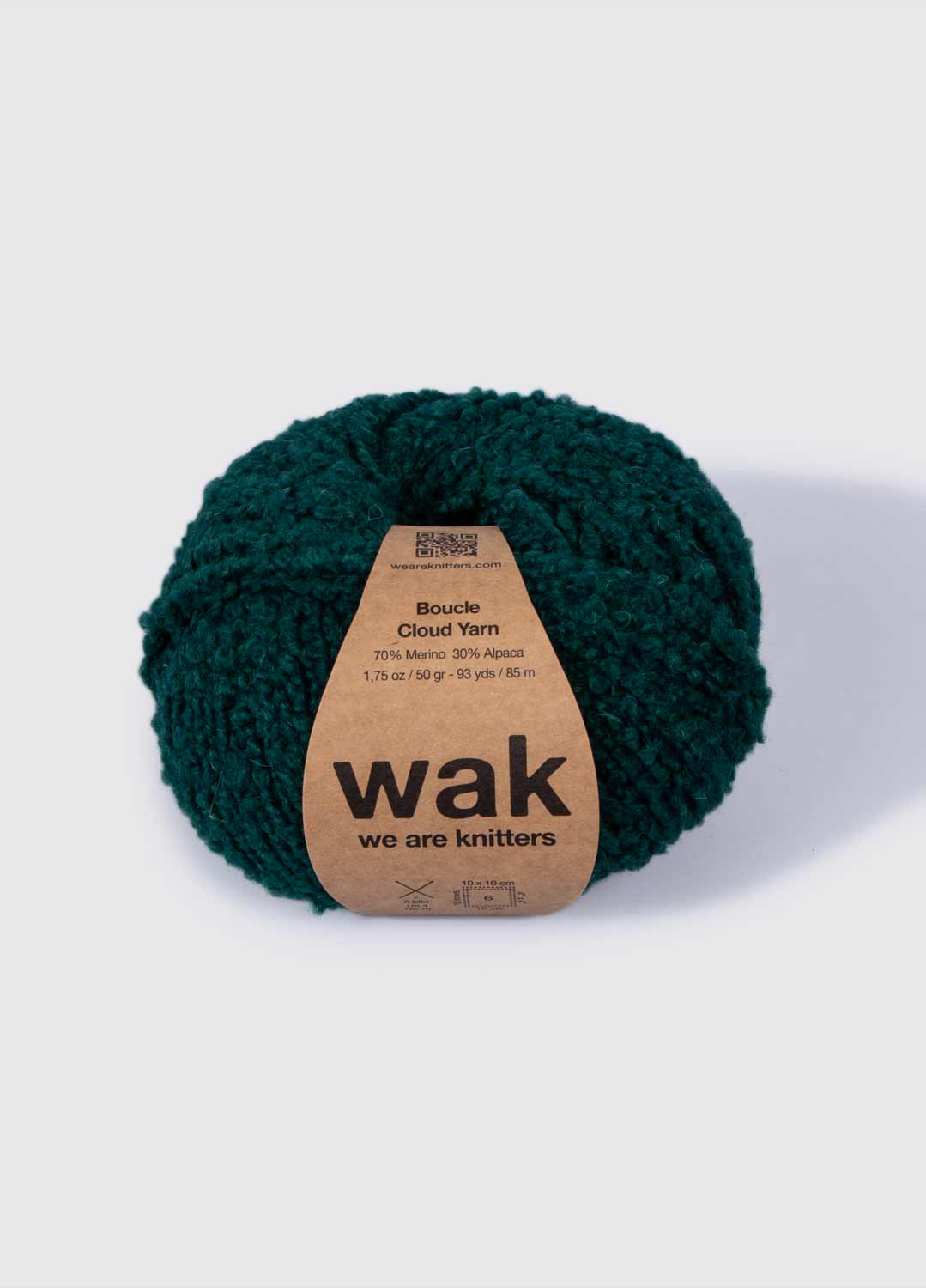 The Boucle Cloud Yarn Sage Green – weareknitters