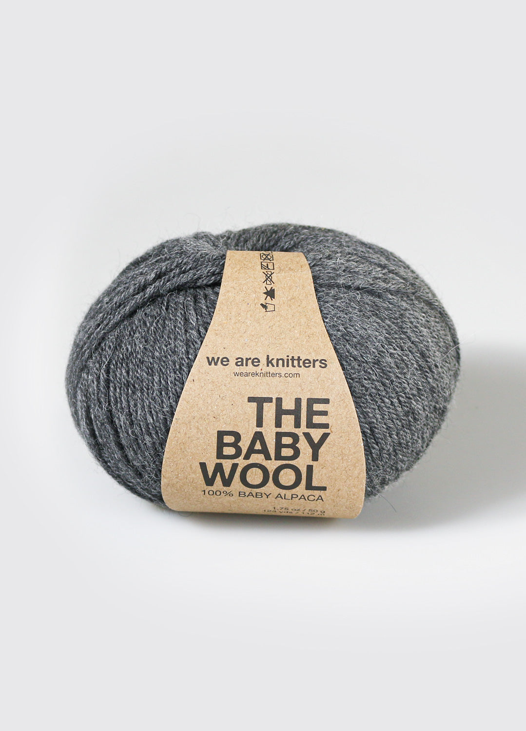 The Fuzzy Yarn Marbled Grey