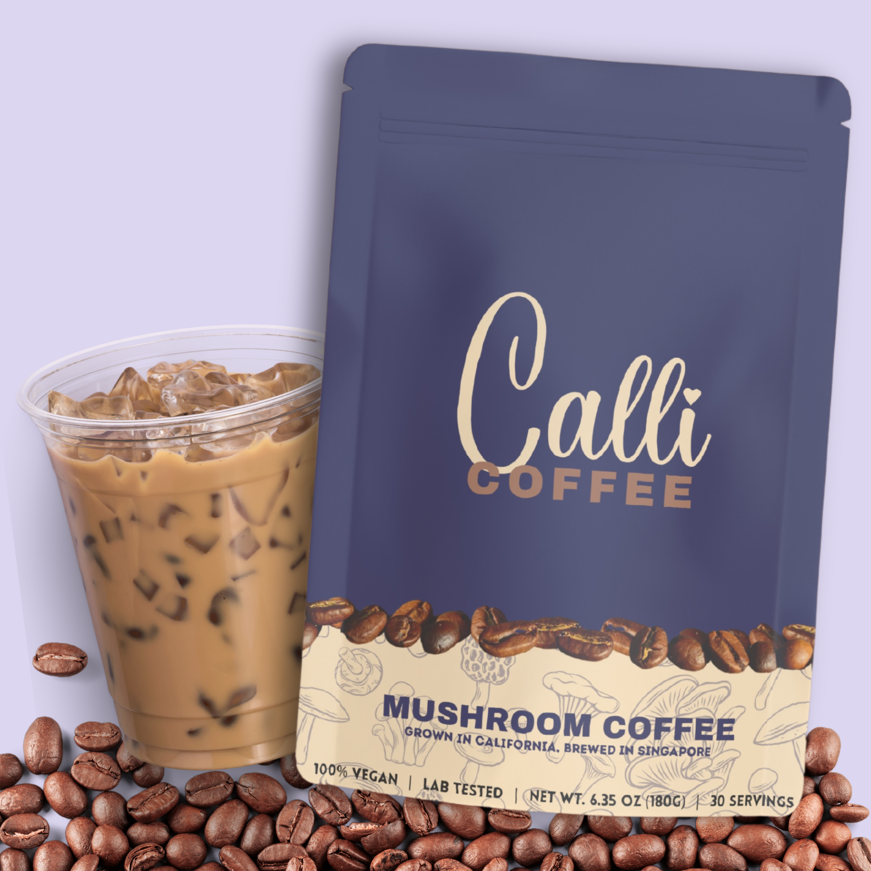 Calli Mushroom Coffee - Calli Coffee product image