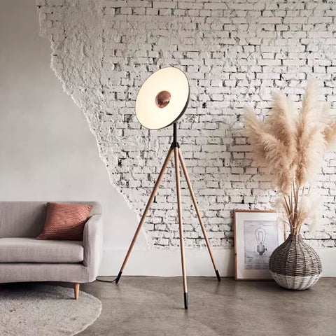 Fame Wooden Floor Lamp CY-LTD-1007 -  Floor Lamps - ebarza Furniture UAE | Shop Modern Furniture in Abu Dhabi & Dubai - مفروشات ايبازرا في الامارات | تسوق اثاث عصري وديكورات مميزة في دبي وابوظبي