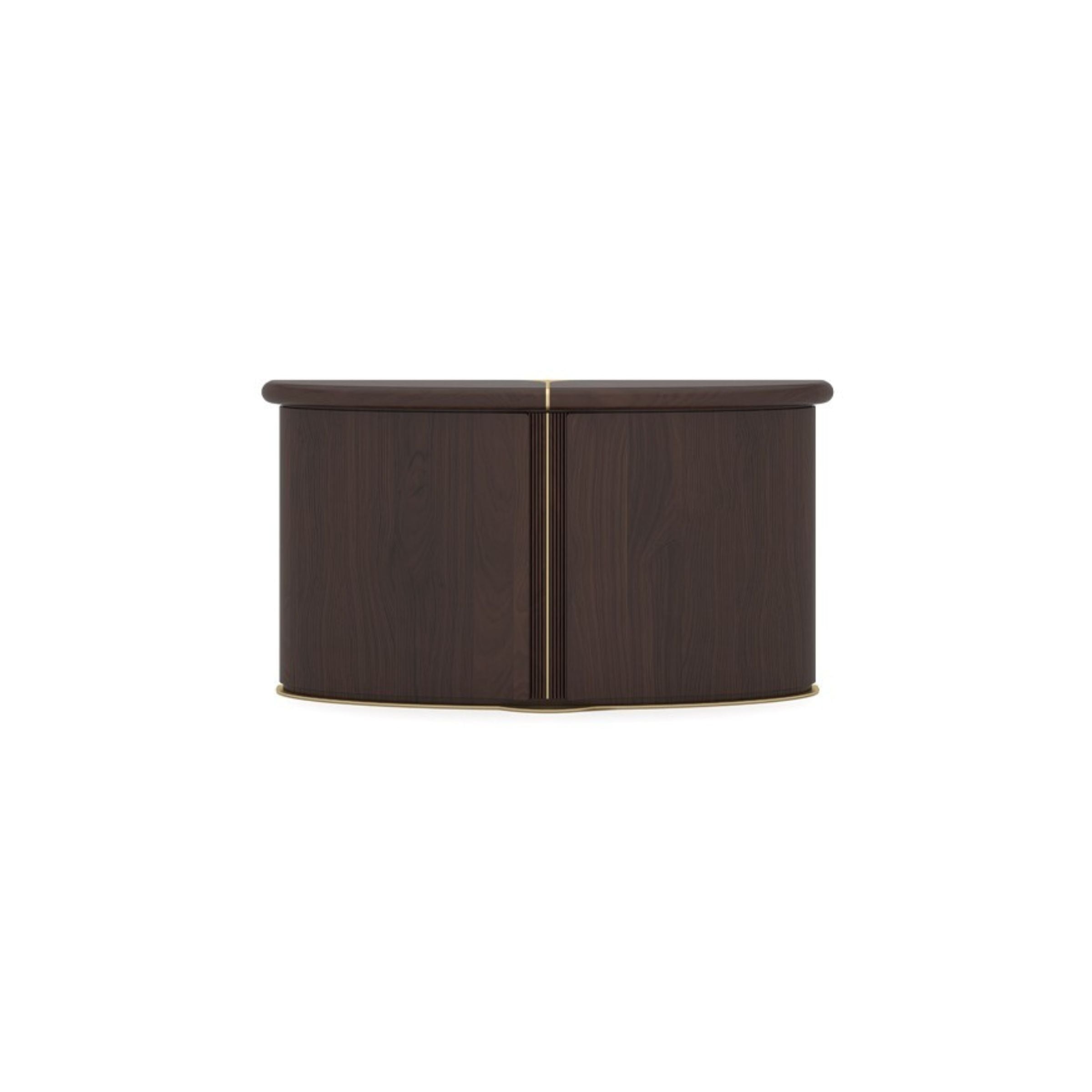 160cm Vega Dresser DREVEG001 in Dark Walnut