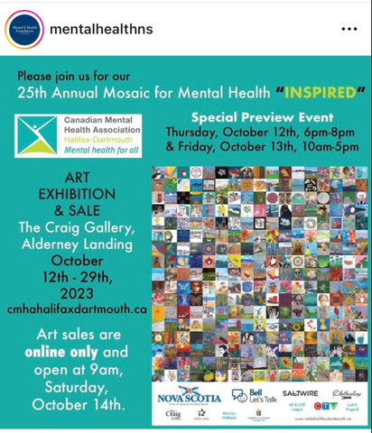 25th Annual Mosaic for Mental Health "INSPIRED" Nova Scotia