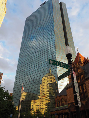 Boston reflexion light building