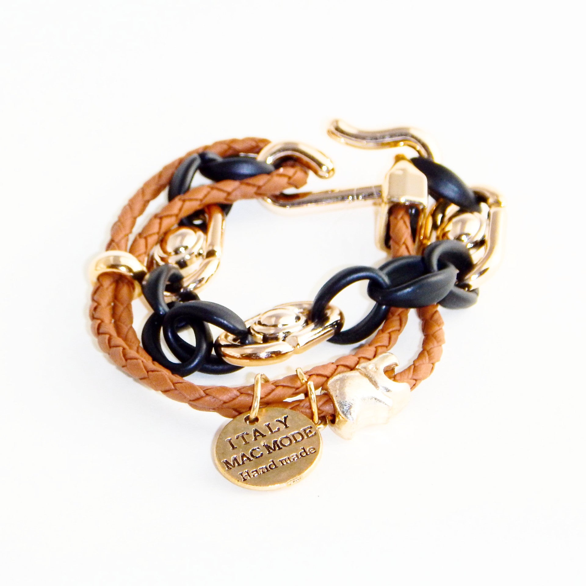 Fashion Bracelet with Made in Italy Charm