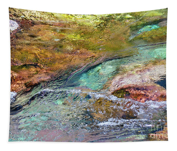 Glacier National Park - Colorful Streem - Tapestry