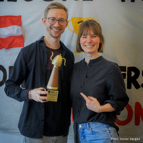 World Brewers Cup Gewinner 25GRAMS Janine de Laar