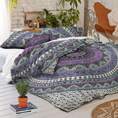 magical night mandala duvet