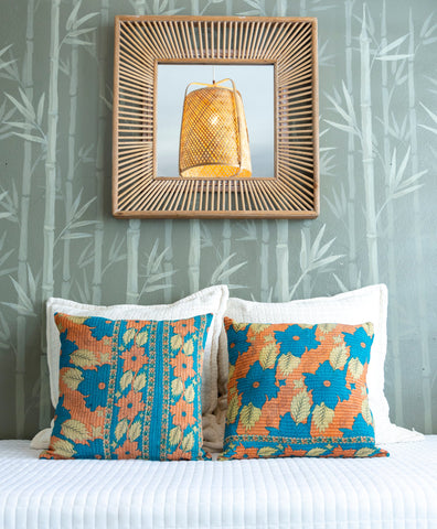 wholesale kantha cushions by jaipur handloom