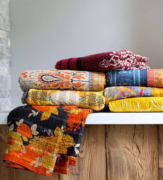 Kantha Pillows from Jaipur Handloom | Brand