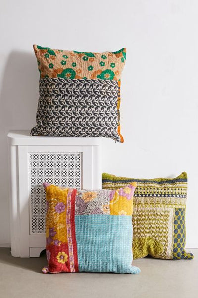 Kantha Pillows from Jaipur Handloom | Brand