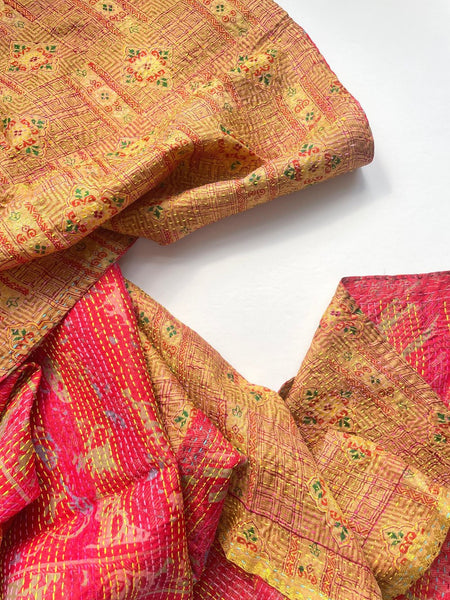 Kantha Scarf from Jaipur Handloom