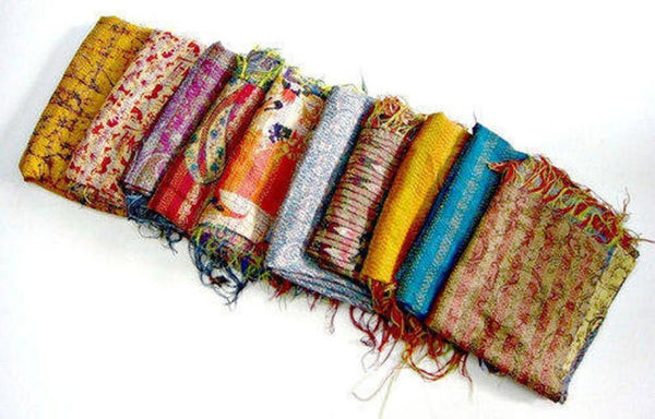 Kantha Scarf from Jaipur Handloom