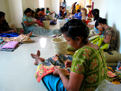 Sustainable livelihoods of Kantha Artisans and Environmental Safety - Fair Trade Initiative and Mission of Jaipur Handloom