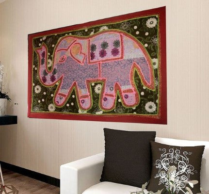 Indian Patchwork Tapestry for Dorm room Decor - Essential College dorm decor
