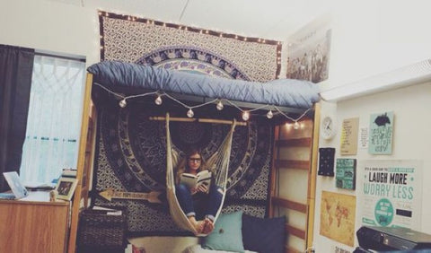 Mandala Tapestry - College Checklist, Dorm Room Ideas & Essentials