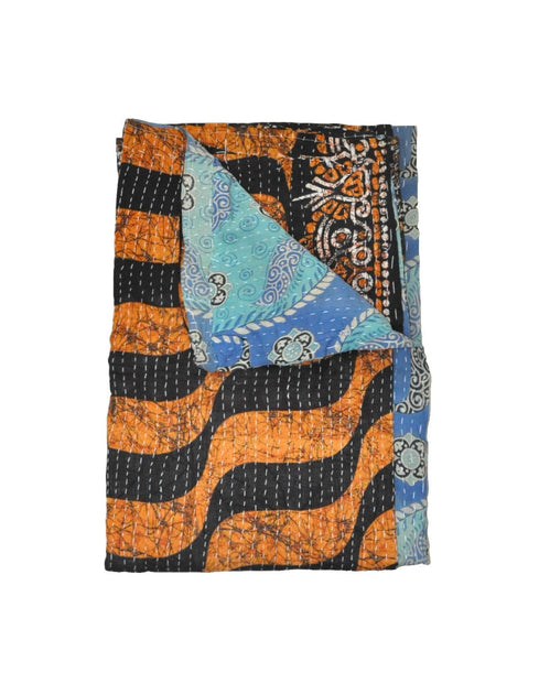 Armani Sari kantha Blanket